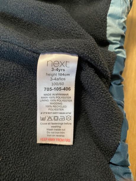 Zimná bunda zn. next, next,104