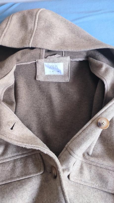 Trojštvrťovy kabat, zara,122