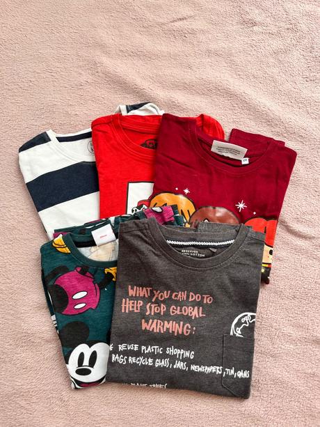 Tričká s dlhým rukávom, 128