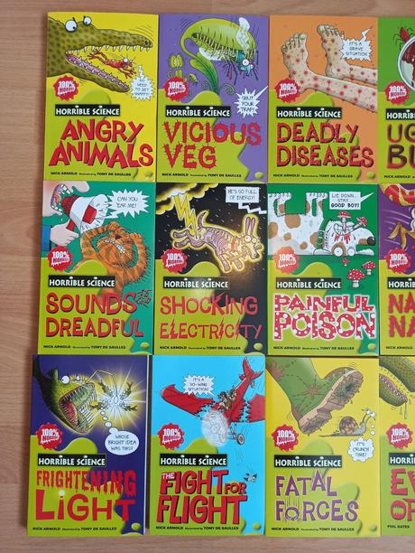 Horrible science aj jednotlivo,