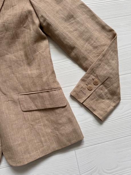 Hennes - ľanové sako, s