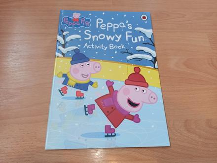 Peppa pig peppas snowy fun activity book,
