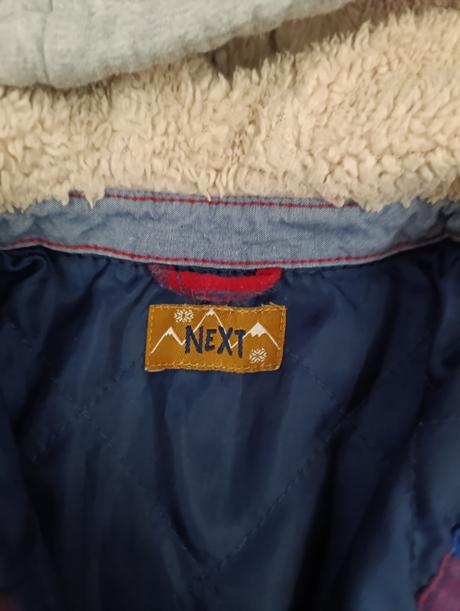 Prechodná bunda karovaná, next,86