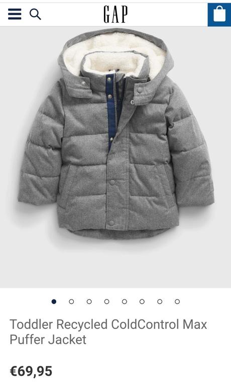 Gap cold control max zimna bunda 18-24 m, gap,86