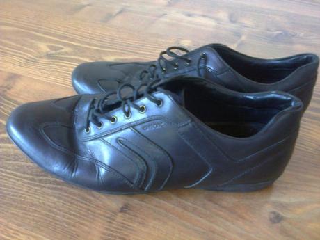 Kožené topánky, geox,43