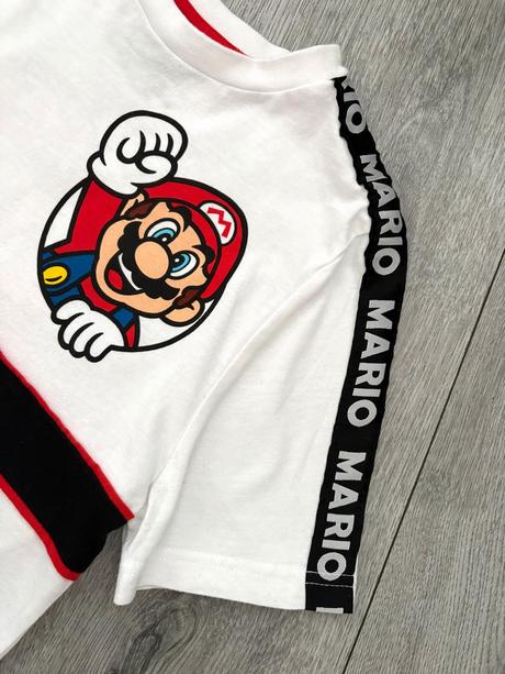 Super mário tričko veľ. 134, f&f,134