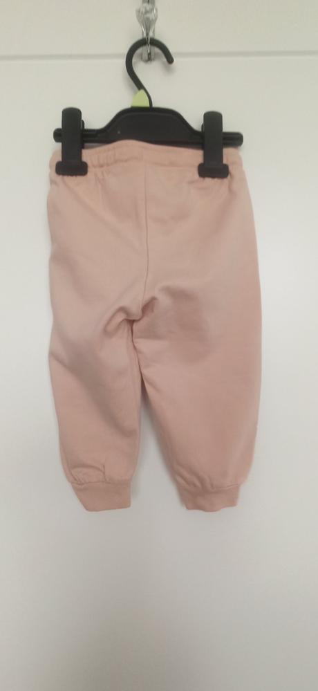 Ružové tepláčiky, h&m,80