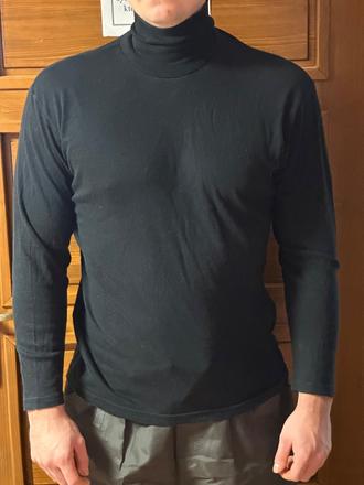 Pánsky čierny rolák, xl