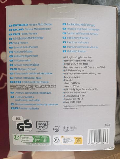Multidrvič premium, silver crest