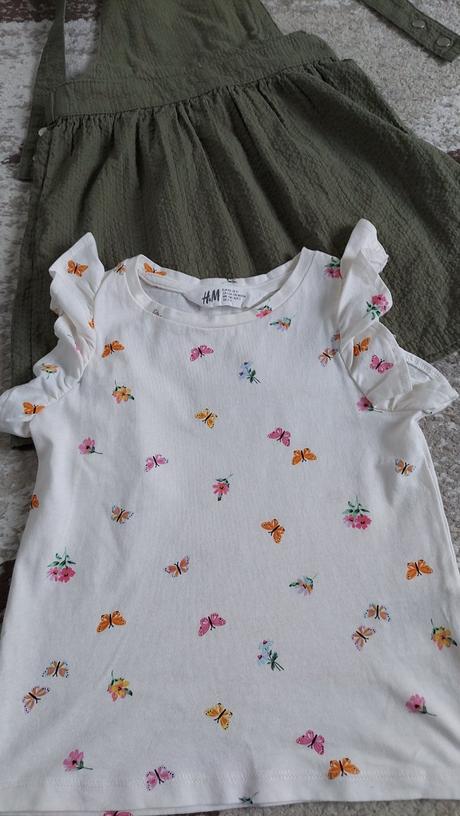 Súprava šaty, tričko, h&m,98