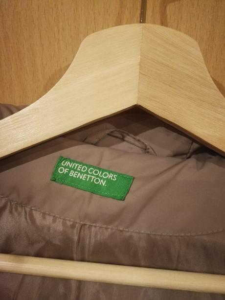 Perová bunda na zimu benetton, benetton,152