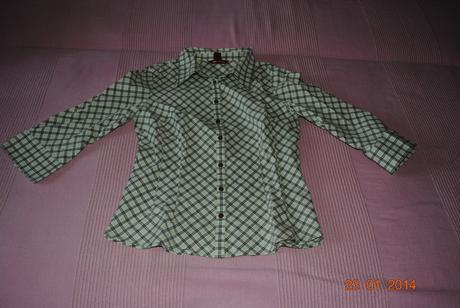 Károvaná košeľa, h&m,38