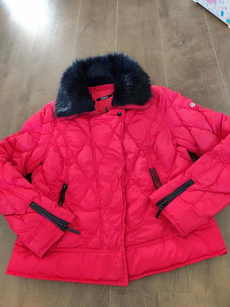 Dámska perova bunda crisca, 42