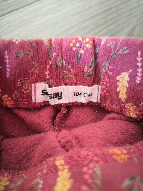 Zateplené nohavice, sinsay,104