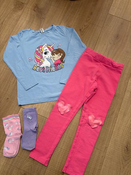 Setík pre dievčatko, h&m,128