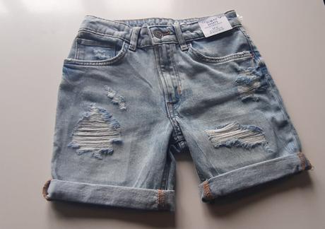 Stylove jeansove kratasky h&m 122, h&m,122