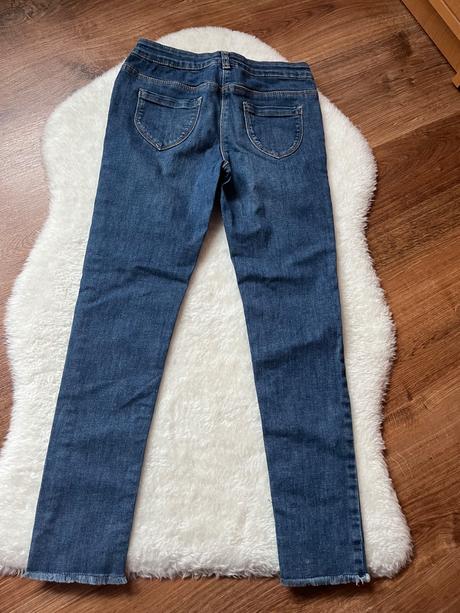 Džínsy s nastaviteľným pásom, palomino,140