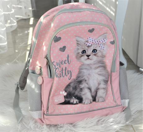 Školská taška -mačička, 