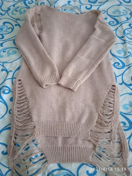 Svetrík oversize veľ.uni, s