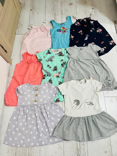 Šaty 92 8ks, h&m,92