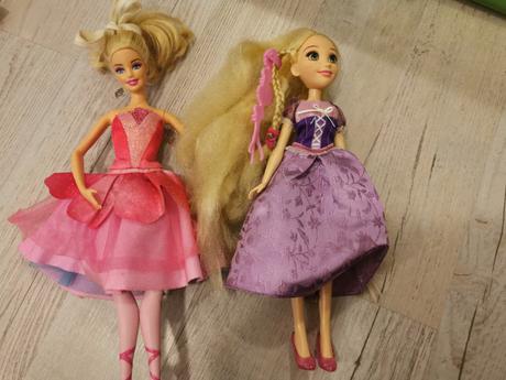 Barbie baletka a rapunzel,