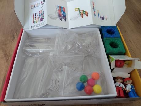 Magnetická stavebnica colorm tubes, 