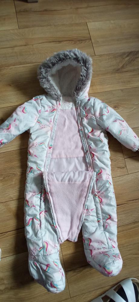 Zimný overal pre bábätko od 9-12 mesiacov f&f, f&f,74