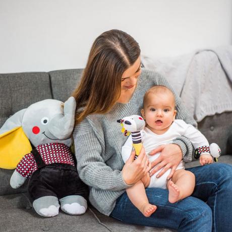 Babyono plyšový slon andy senior, 