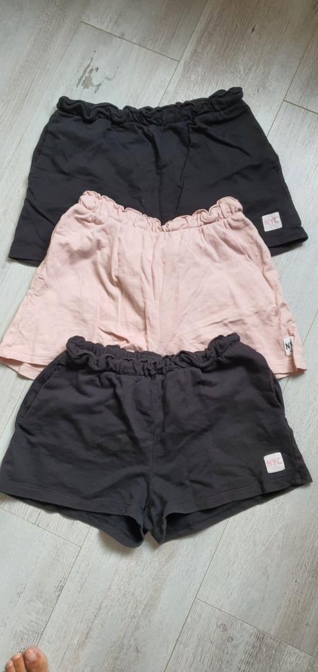 Kraťasky 3 ks, h&m,152