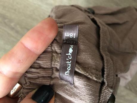 Šortky z jemného mencestru, bout'chout,86