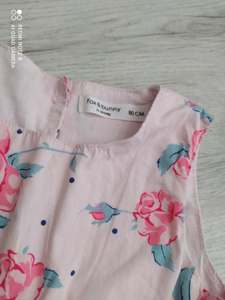 Dievčenské šaty v.80, fox & bunny,80