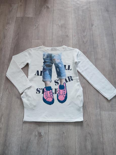 Predĺžená mikina, tunika, 128