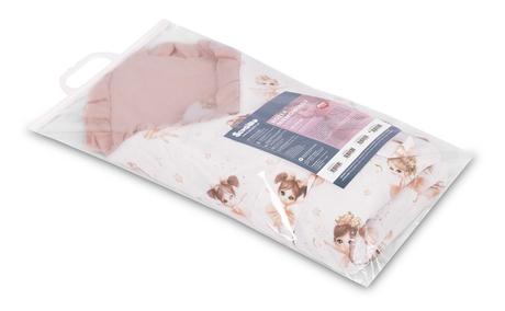 Sensillo mušelinová zavinovačka ružové baletky 75x, 