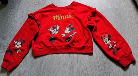 Mikina minnie 134/140, sinsay,134