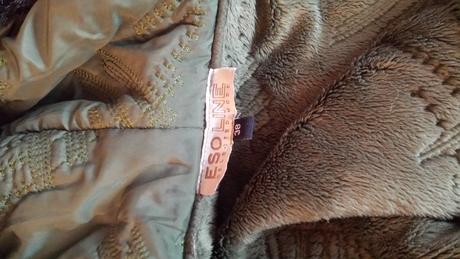 Kožušinovy kabátik, esoline,m