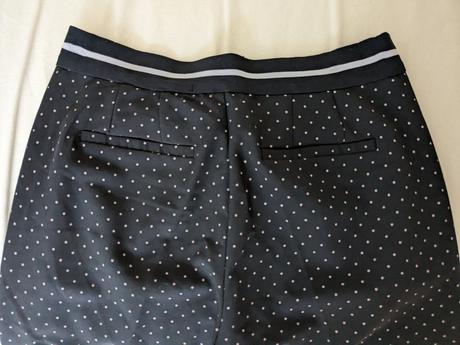 Bodkované elegantné nohavice, sinsay,s