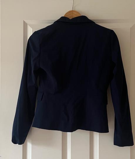 Tmavomodré elegantné sako, mango, xs/34, mango,xs