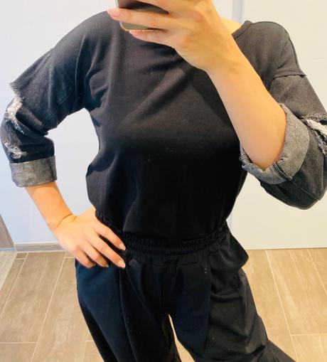 Tricko s rifľovými rukávmi, reserved,xs