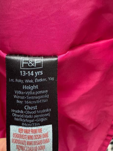Lyžiarska bunda, f&f,164