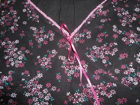 Cierno-ruzove tricko, xs