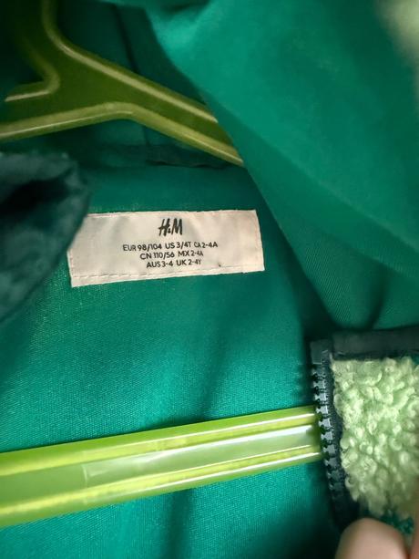 Jarna, prechodna bunda, h&m,104