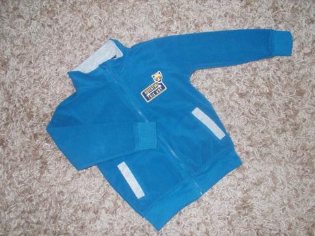 Flísová mikinka na zips, lupilu,104