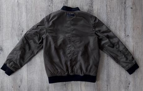 Zateplená prechodná bomberka, h&m,140