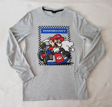 Tricko super mario top stav, tesco,158