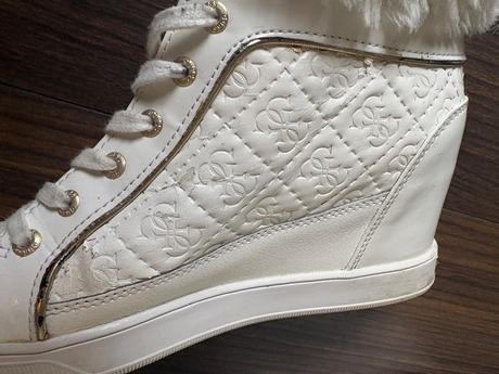 Guess čižmy biele veľkosť 39, guess,39