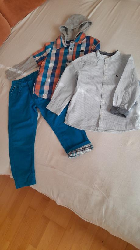 Nohavice a košele, 104–116