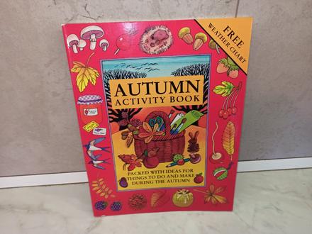 Autumn activity book, 