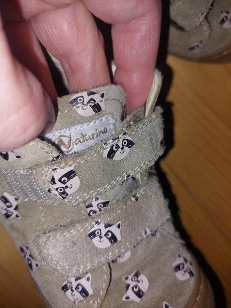 Kozenne topanocky macikove, naturino,25