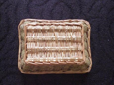 Dekoračný košíček 24 x 17x9 cm top stav, 