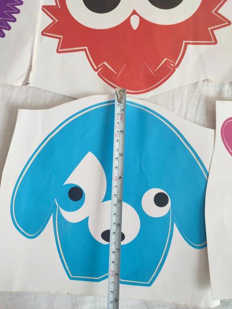 Nálepky na stenu zvieratká, 